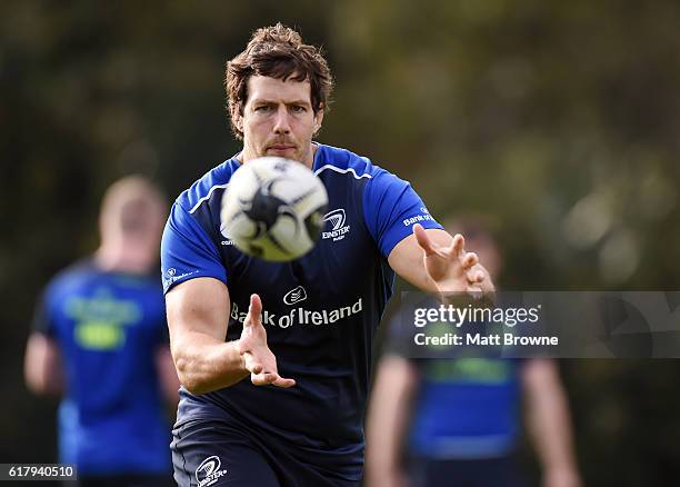 Dublin , Ireland - 25 October 2016; Mike McCarthy of Leinster during Leinster Rugby Squad Training at UCD in Belfield, Dublin.