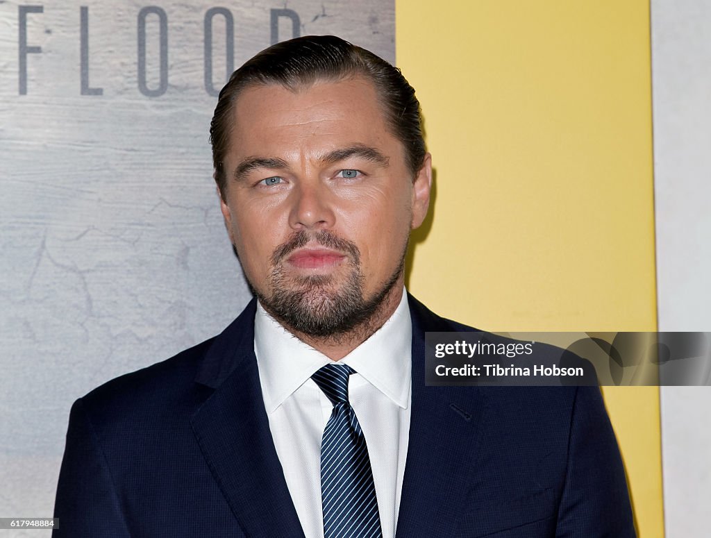 Screening Of National Geographic Channel's "Before The Flood" - Arrivals