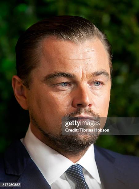 Leonardo DiCaprio attends the Screening of National Geographic Channel's 'Before The Flood' at Bing Theater At LACMA on October 24, 2016 in Los...