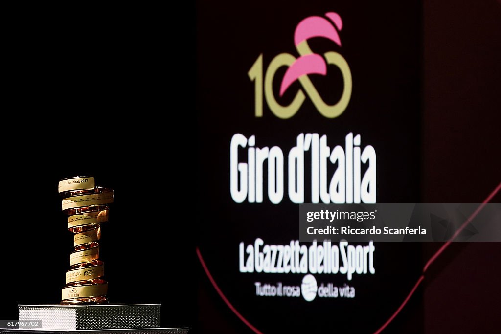 Cycling: 100th Giro d'Italia 2017 Presentation