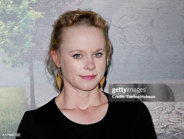 Thora Birch attends the Screening of National Geographic Channel's 'Before The Flood' at Bing Theater At LACMA on October 24, 2016 in Los Angeles,...