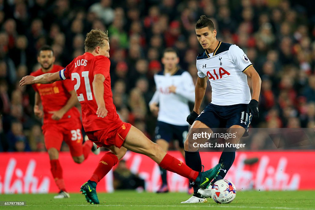 Liverpool v Tottenham Hotspur - EFL Cup Fourth Round