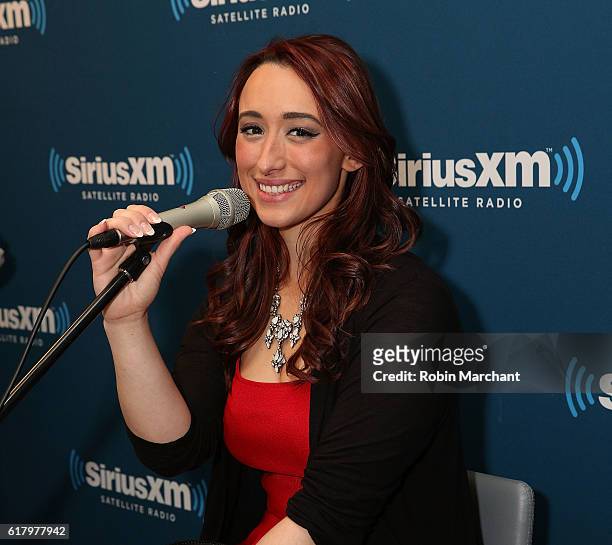 Nikki Pope visits at SiriusXM Studio on October 25, 2016 in New York City.