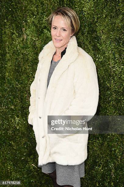 Actress Mary Stuart Masterson attends Through Her Lens: The Tribeca CHANEL Women's Filmmaker Program Luncheon at Locanda Verde on October 25, 2016 in...