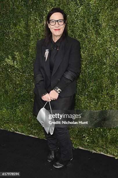 Costume designer Arianne Phillips attends Through Her Lens: The Tribeca CHANEL Women's Filmmaker Program Luncheon at Locanda Verde on October 25,...