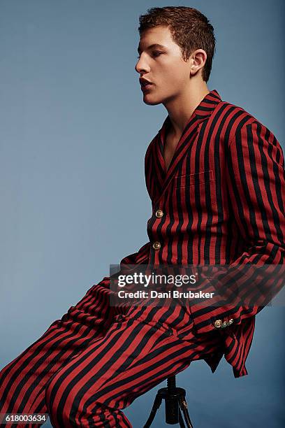 Actor Tye Sheridan is photographed for Flaunt Magazine on March 22, 2016 in Los Angeles, California.