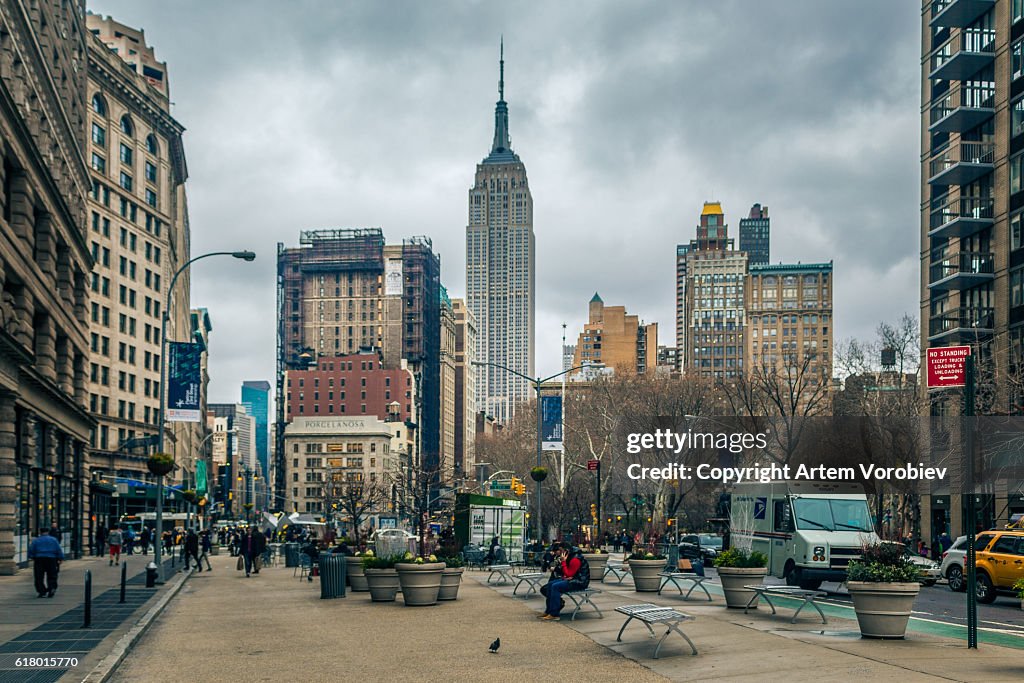 The Flatiron district