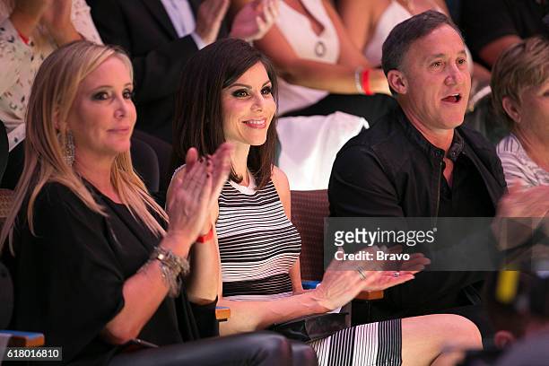 Puppet Strings and Tamra's Wings" Episode 1117 -- Pictured: Shannon Beador, Heather Dubrow, Terry Dubrow --
