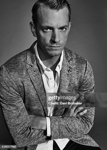 Actor Joel Kinnaman is photographed for The Laterals on July 9, 2016 in Los Angeles, California.