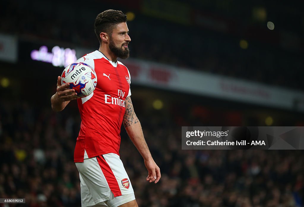 Arsenal v Reading - EFL Cup Fourth Round