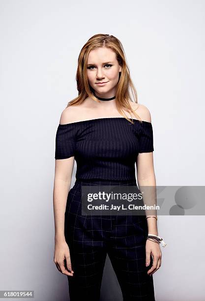 Actress Madisen Beaty, from the film In the Radiant City, poses for a portraits at the Toronto International Film Festival for Los Angeles Times on...