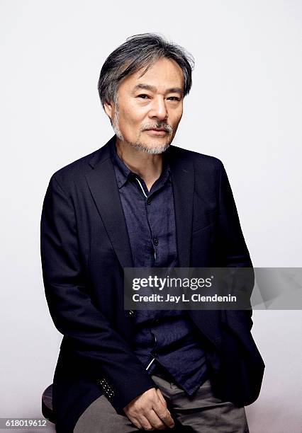 Director Kiyoshi Kurosawa, from the film Daguerrotype, poses for a portraits at the Toronto International Film Festival for Los Angeles Times on...