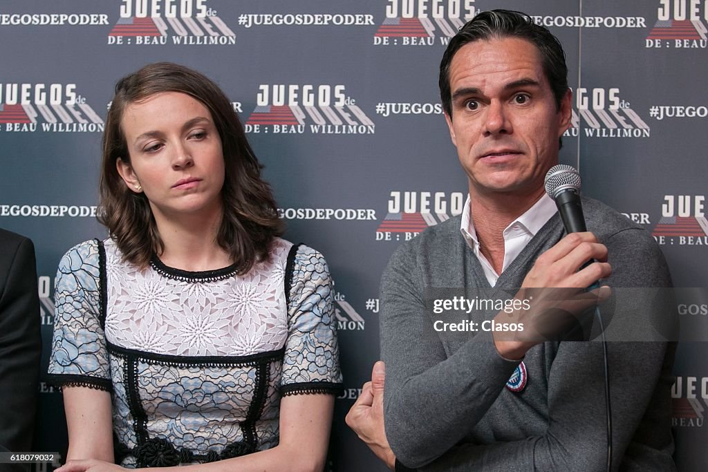 Juegos de Poder Press Conference