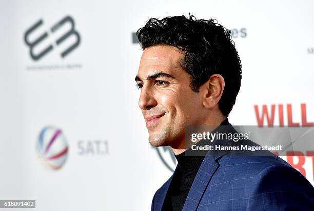 Elyas M'Barek during the 'Willkommen bei den Hartmanns' premiere at Mathaeser Filmpalast on October 25, 2016 in Munich, Germany.