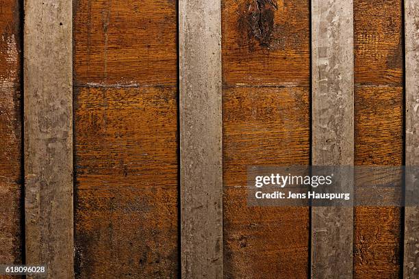 full frame shot of wine cask - barrels stock pictures, royalty-free photos & images