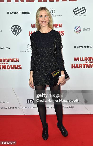 Noemi Matsutani during the 'Willkommen bei den Hartmanns' premiere at Mathaeser Filmpalast on October 25, 2016 in Munich, Germany.