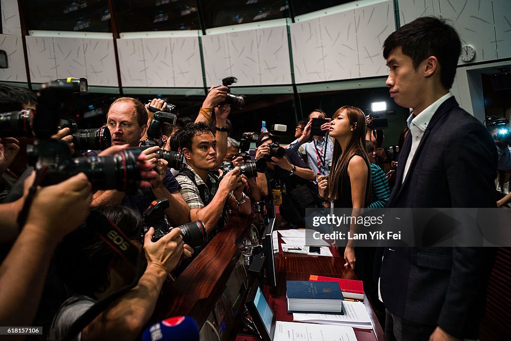 Hong Kong's Pro-Democracy Lawmakers Blocked From Taking Oath