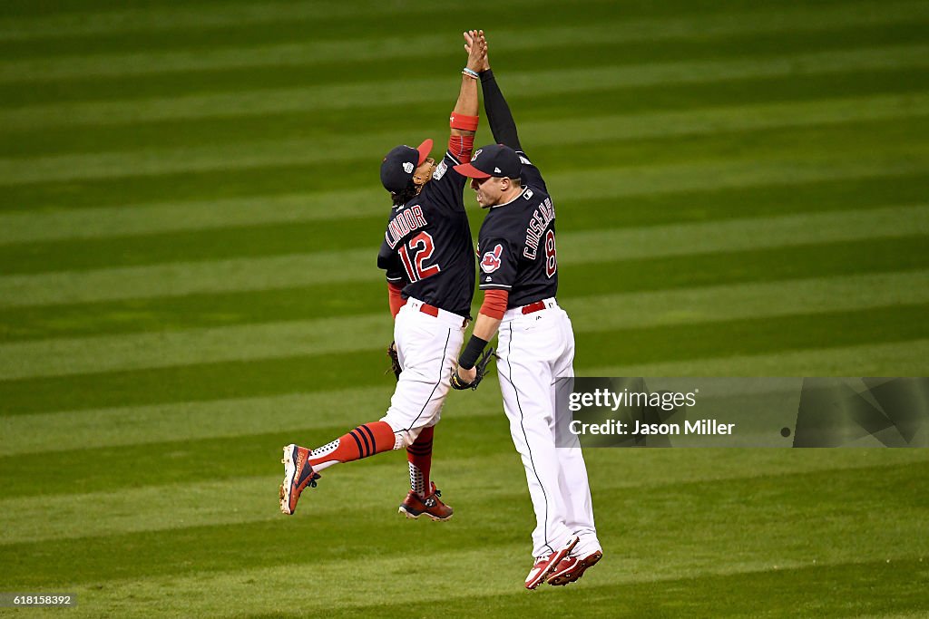 World Series - Chicago Cubs v Cleveland Indians - Game One