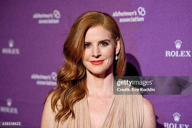 Actress Sarah Rafferty attends the 33rd Annual Alzheimer's Association Rita Hayworth Gala at Cipriani 42nd Street on October 25, 2016 in New York...