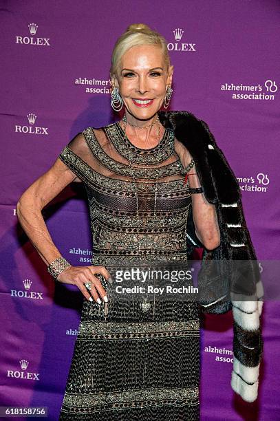 Michele Herbert attends the 33rd Annual Alzheimer's Association Rita Hayworth Gala at Cipriani 42nd Street on October 25, 2016 in New York City.
