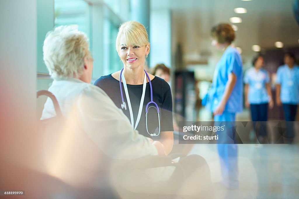 Entlassung aus dem Krankenhaus