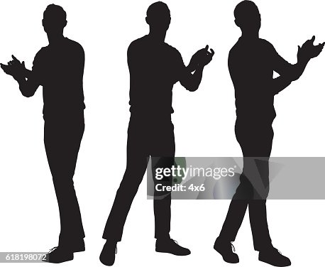 Man clapping Man clapping