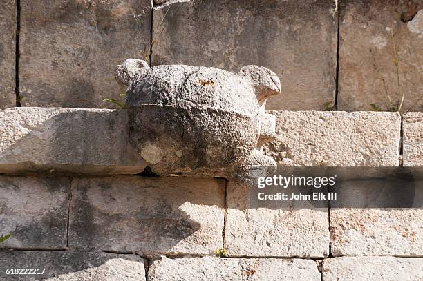 mayan ruins at uxmal - uxmal fotografías e imágenes de stock