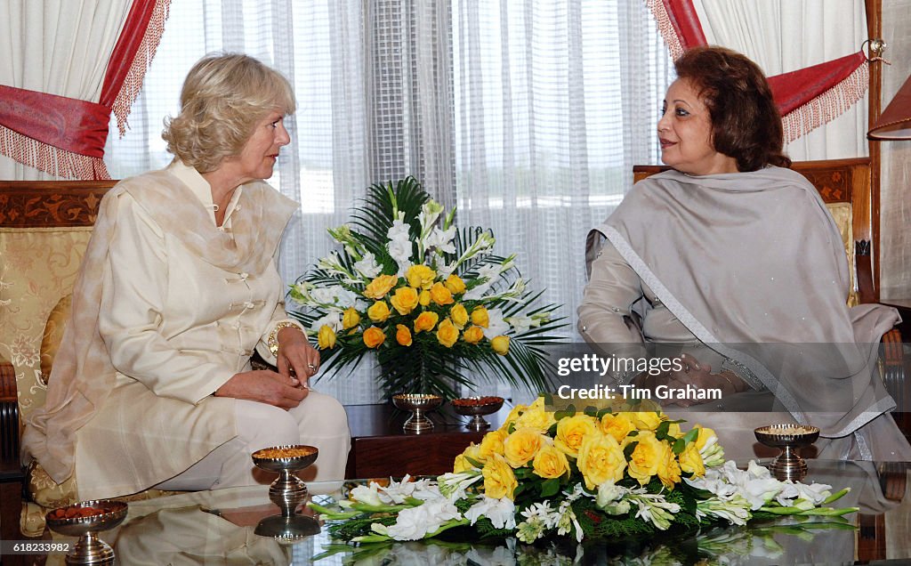 Pakistan - Royalty - Duchess of Cornwall - Sehba Musharraf