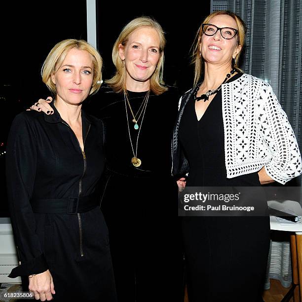 Judith Cur 69 Cocktail Party For Gillian Anderson And Jennifer Nadel To Celebrate ...