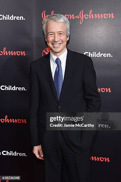 Chairman of pharmaceuticals for Johnson & Johnson and save the Children Trustee Joaquin Duato attends the 4th Annual Save the Children Illumination...