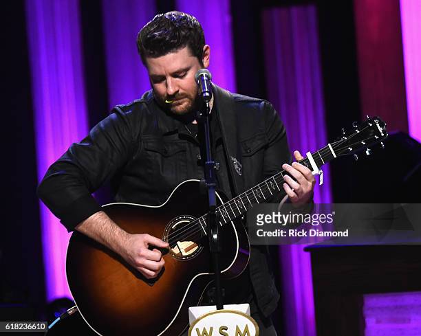 Singer/Songwriter Chris Young performs at Jason Aldean's 11th Annual Event Benefitting Susan G. Komen As Part of "Opry Goes Pink" Jason Aldeans...