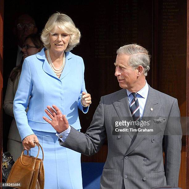 Prince Charles, Prince of Wales and Camilla, Duchess of Cornwall visit the Prince's Trust twelve week cricketing programme at Edgbaston. NOT FOR USE...