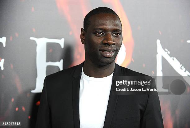 Actor Omar Sy attends a screening of "Inferno" at DGA Theater on October 25, 2016 in Los Angeles, California.