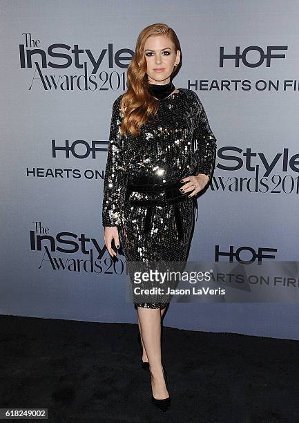 Actress Isla Fisher attends the 2nd annual InStyle Awards at Getty Center on October 24, 2016 in Los Angeles, California.