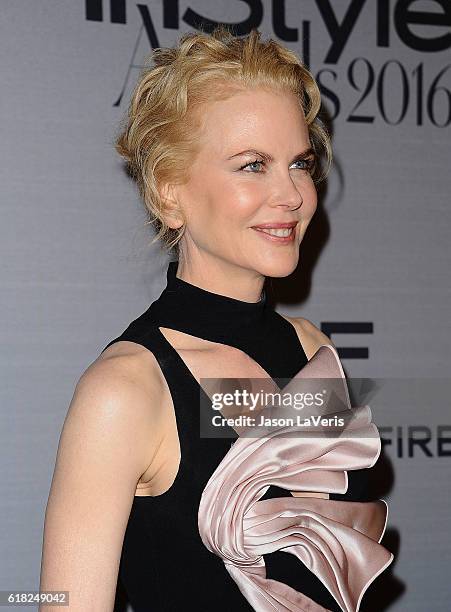 Actress Nicole Kidman attends the 2nd annual InStyle Awards at Getty Center on October 24, 2016 in Los Angeles, California.