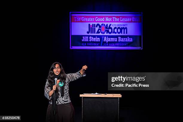 Socialist Alternative party member and Seattle City Council member, Kshama Sawant endorsed the Green Party ticket of Jill Stein and Ajamu Baraka last...