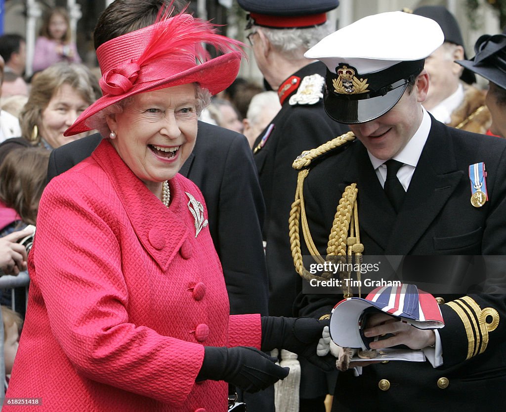 Queen Elizabeth II 80th Birthday Walkabout