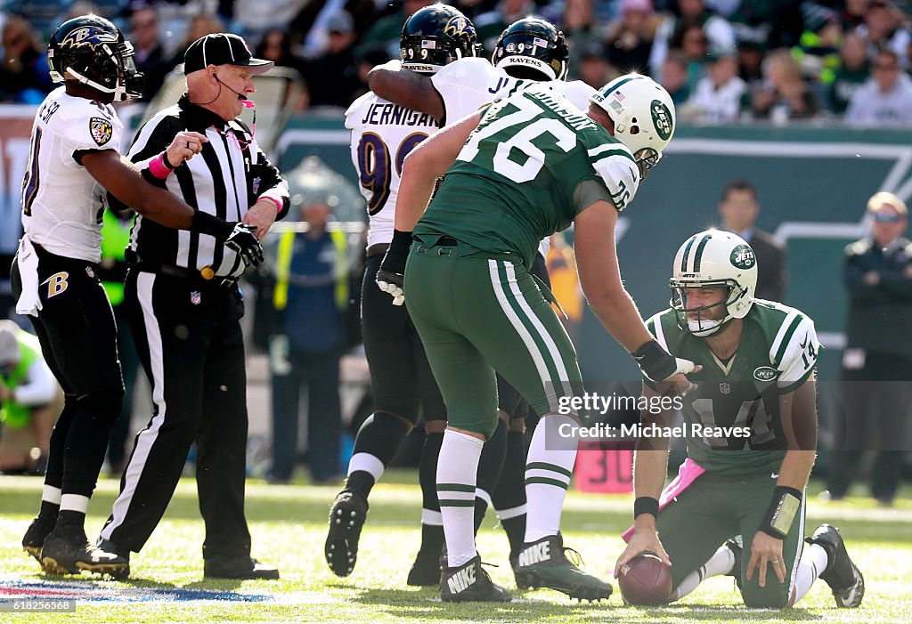 Baltimore Ravens v New York Jets