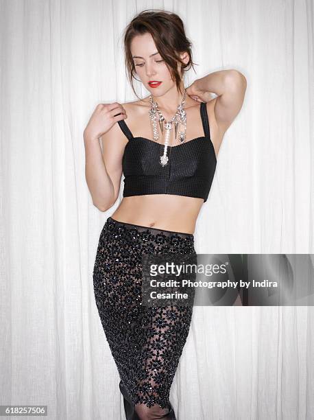 Actress Jessica Stroup is photographed for The Untitled Magazine on January 14, 2014 in Los Angeles, California. CREDIT MUST READ: Indira...