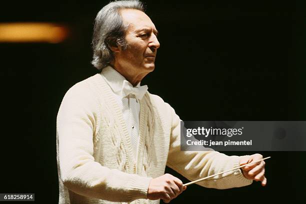 Italian Conductor Carlo Maria Giulini