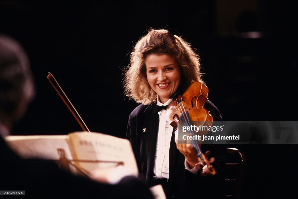 Anne Mutter German Violinist Anne-Sophie Mutter News Photo - Getty Images