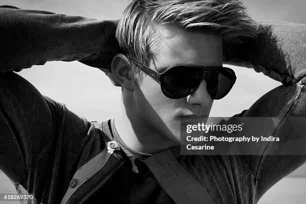 Actor Alexander Ludwig is photographed for The Untitled Magazine on January 27, 2014 in Los Angeles, California. CREDIT MUST READ: Indira...