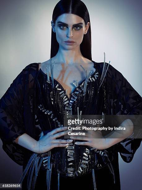 Musician Aimee Osbourne aka ARO is photographed for The Untitled Magazine on March 31, 2015 in New York City. CREDIT MUST READ: Indira Cesarine/The...
