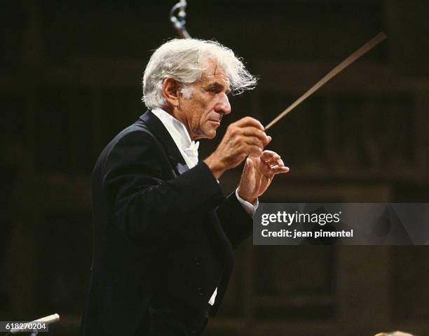 American Composer Léonard Bernstein