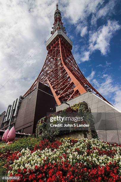 Tokyo Tower stands 333 meters tall and is principally a radio tower that was built in 1958. It is illuminated at night and the colors change by...