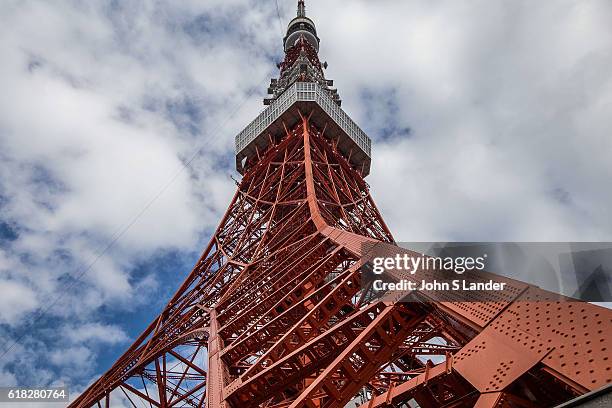 Tokyo Tower stands 333 meters tall and is principally a radio tower that was built in 1958. It is illuminated at night and the colors change by...