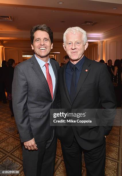 President of Save the Children Action Network Mark Shriver and Writer, Campaigner and Red Nose Day Co-Founder and Advocate Award Recipient Richard...