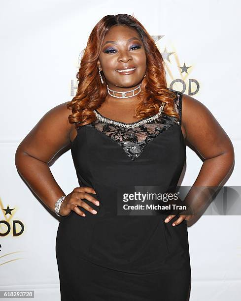 Candice Glover arrives at the Hollywood Walk Of Fame Honors held at Taglyan Complex on October 25, 2016 in Los Angeles, California.