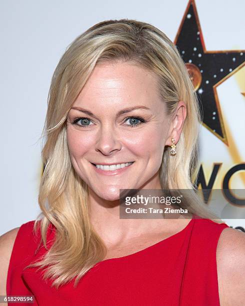 Actress Martha Madison attends the Hollywood Walk of Fame Honors at Taglyan Complex on October 25, 2016 in Los Angeles, California.