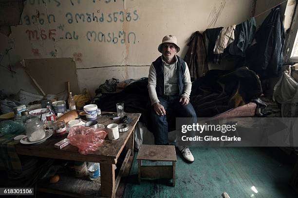 Ethnic Georgian refugees from Abkhazia live inside a former Soviet hospital on the outskirts of the Georgian capital with hopes of returning to their...